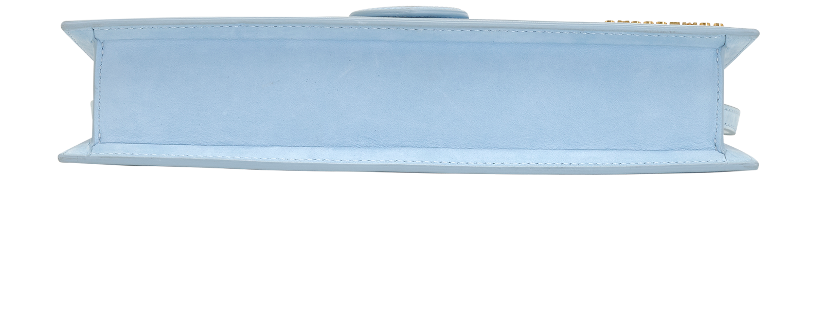 Le Bambino Long, &pound;280, Handbags, Light Blue, Suede, Top view